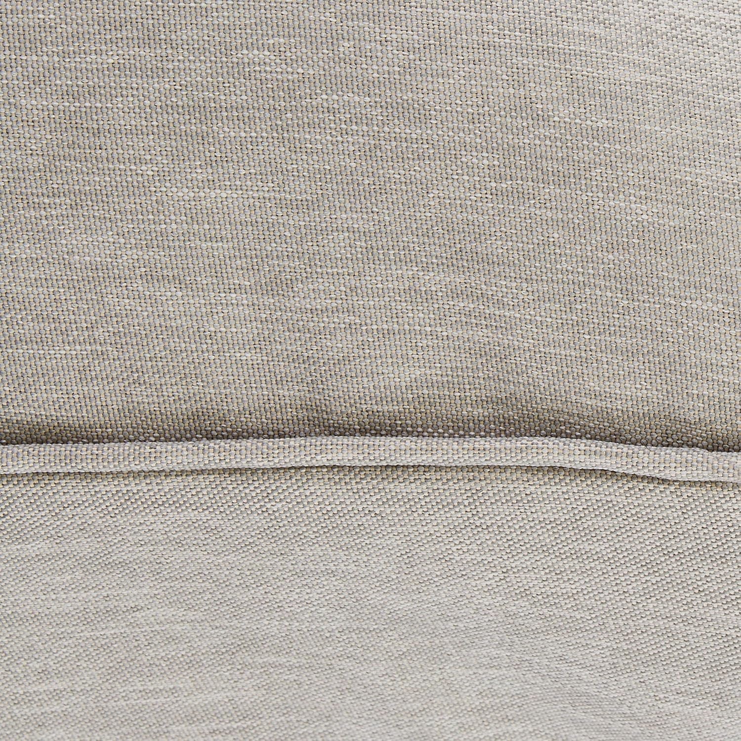62-045-HGREY-EC Montlake Fadesafe Water-Repellent 59 X 18 X 3 Inch Outdoor Bench Cushion, Heather Grey