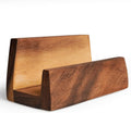 Natural Wood Cutting Board Stand – Fits 2"–2.2" Heavy Boards, 8" × 4" × 4" | Handmade Sturdy Holder Supports Boards up to 24 In