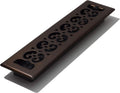 SPH214-RB Floor Register, 2X14, Rubbed Bronze Finish