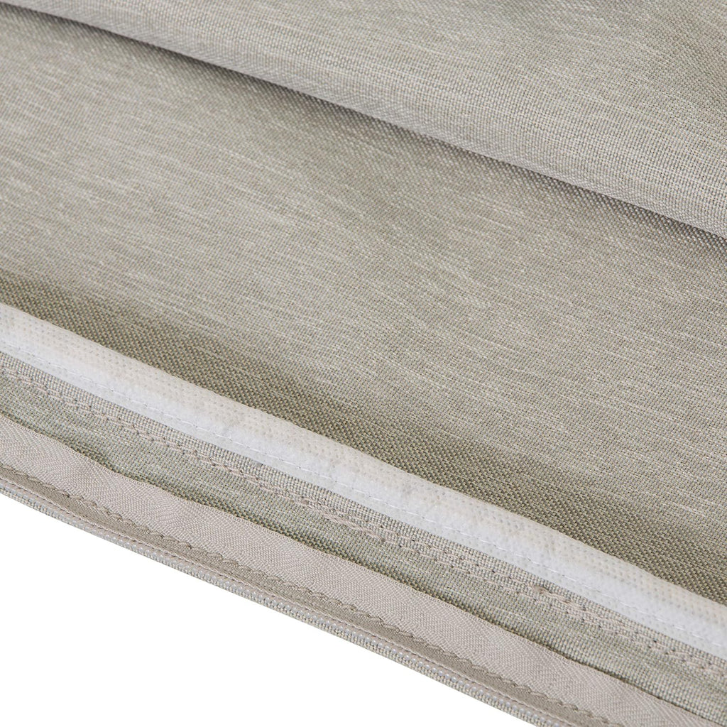 62-045-HGREY-EC Montlake Fadesafe Water-Repellent 59 X 18 X 3 Inch Outdoor Bench Cushion, Heather Grey