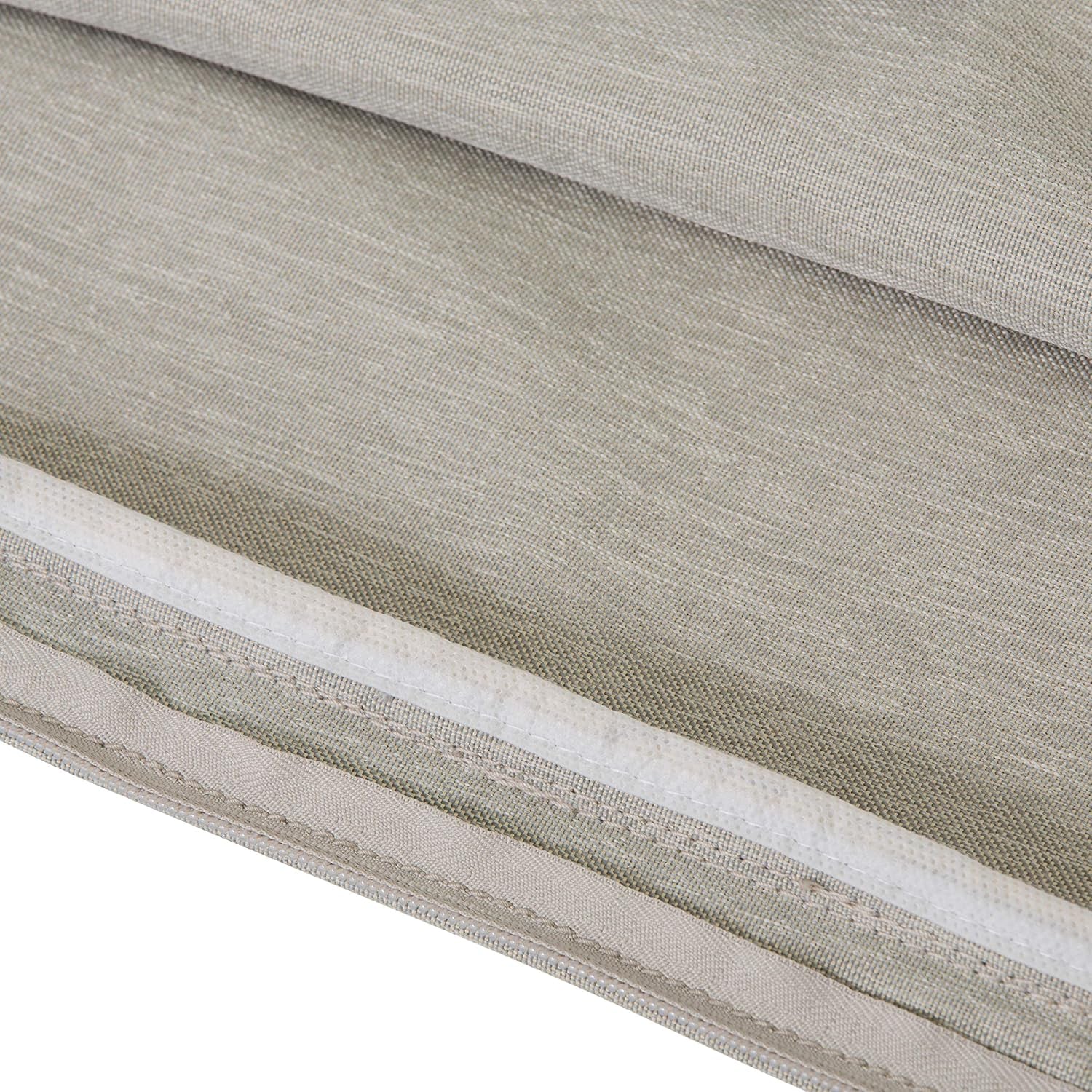 62-045-HGREY-EC Montlake Fadesafe Water-Repellent 59 X 18 X 3 Inch Outdoor Bench Cushion, Heather Grey