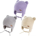 Winter Beanie Hat for Baby Kids Toddler Infant Newborn, Earflap Cute Warm Fleece Lind Knit Cap for Boys Girls