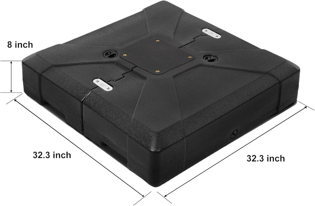 Patio Umbrella Base PL209BD Cantilever Umbrella Base, 32.21'' X 32.21''