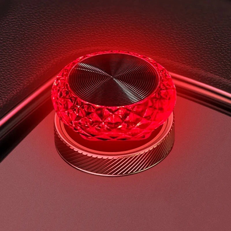 Portable Car USB Ambient Light Mini LED Decorative Atmosphere Lamps for Auto Interior Environment Light Computer Light Plug Play