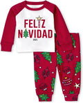Baby and Toddler Holiday 2 Piece Snug Fit Cotton Pajamas