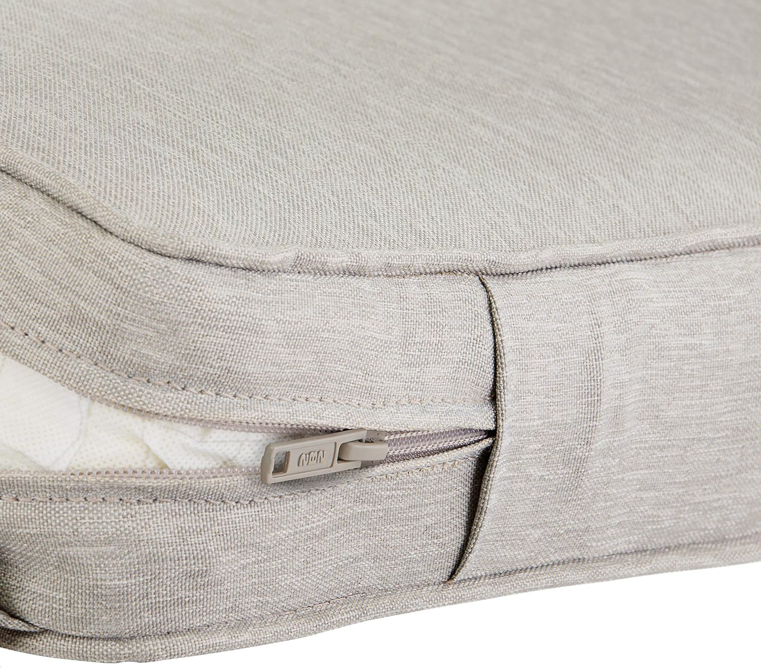 62-045-HGREY-EC Montlake Fadesafe Water-Repellent 59 X 18 X 3 Inch Outdoor Bench Cushion, Heather Grey