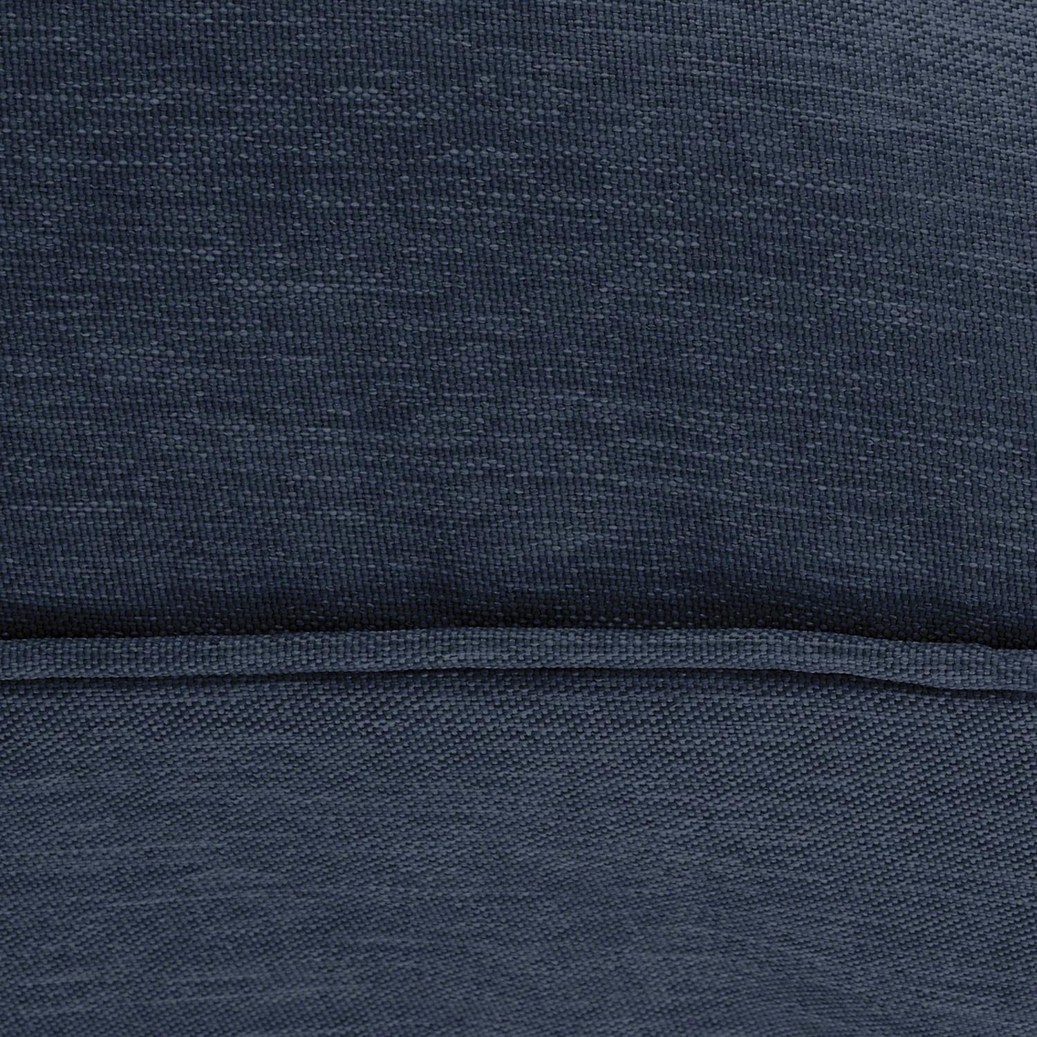 Montlake Fadesafe Water-Resistant 41 X 18 X 3 Inch Contoured Outdoor Bench Cushion, Heather Indigo