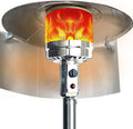 Patio Heater Reflector Shield Heat Focusing Reflector Outdoor Heaters for Patio Propane Heater Propane Heaters Indoor Heat Lamp Heat Shield
